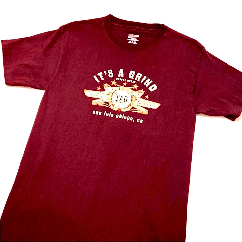 Tag Red Short Sleeve Graphic Tee